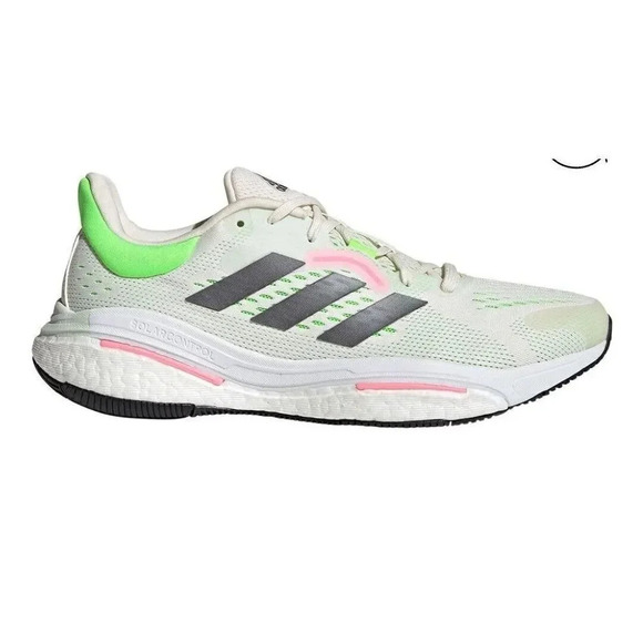Rare!Adidas Solar Control M Running Shoes - GV8265 Green/Pink Trim SIZE 8.5 Men - Picture 7 of 16